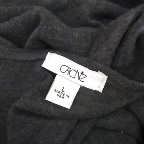 Cache Round Neck Knit‎ Top - Picture 6 of 6